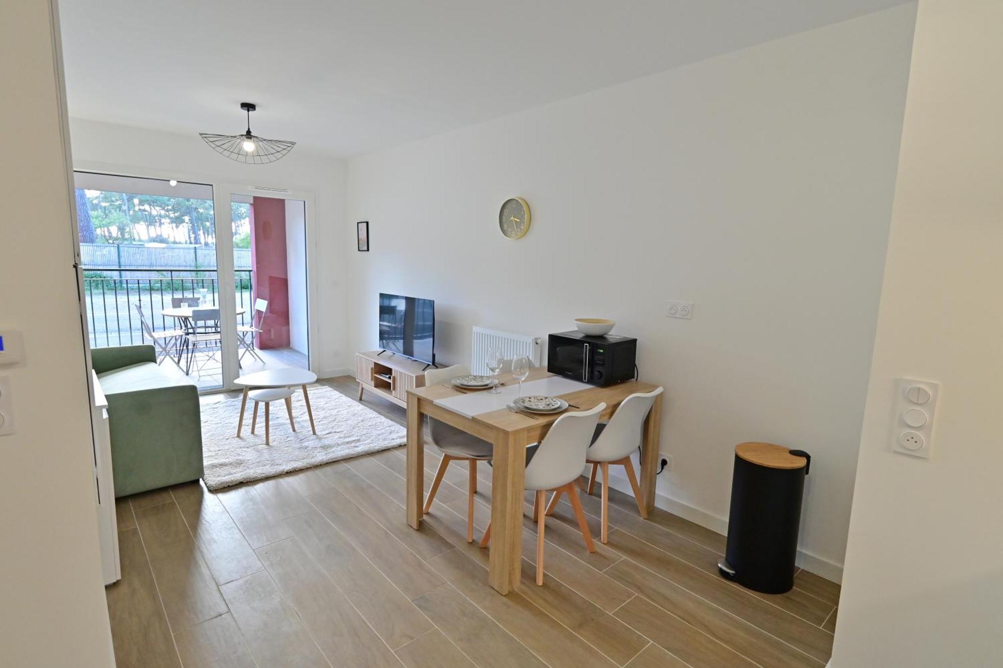 Biscawai Chaleureux Et Cosy Avec Terrasse Biscarrosse Exterior foto